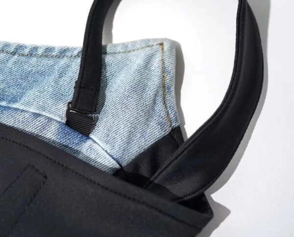 Blue Washed Denim Corset Top | Ahyeon - BabyMonster 8 Blue Washed Denim Corset Top | Ahyeon - BabyMonster - Image 6