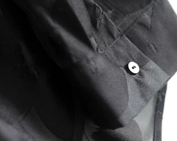 Black See-Through Floral Shirt | Bang Chan - Stray Kids 8 Black See-Through Floral Shirt | Bang Chan - Stray Kids - Image 6