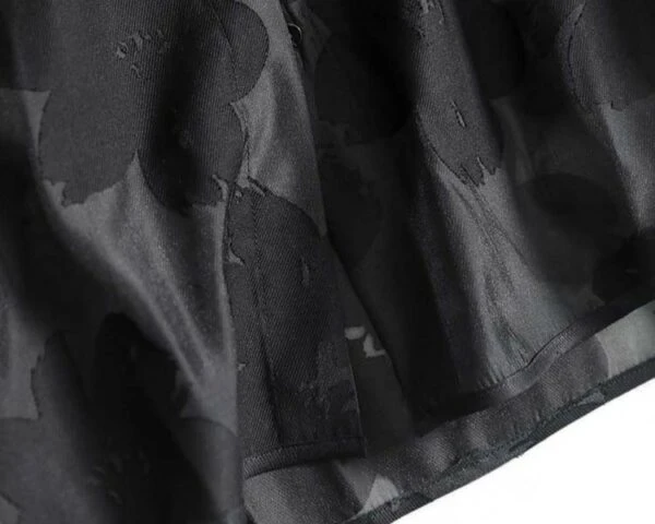 Black See-Through Floral Shirt | Bang Chan - Stray Kids 13 Black See-Through Floral Shirt | Bang Chan - Stray Kids - Image 11