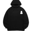 Black Bear Silhouette Hoodie | E:U - Everglow 2 Black Bear Silhouette Hoodie | E:U - Everglow -Amped Apparel Black Bear Silhouette Hoodie EU Everglow 1