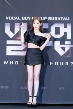 Black Big Pocket Wrap Skort | Wendy - Red Velvet -Amped Apparel Black Big Pocket Wrap Skort Wendy Red Velvet Idol 1 600x900 1