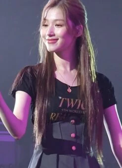 Black Corset Style Pleated Skirt | Sana - Twice -Amped Apparel Black Corset Style Pleated Skirt Sana Twice Idol 1 600x829 1