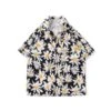 Black Daisy Pattern Shirt | Doyoung - Treasure -Amped Apparel Black Daisy Pattern Shirt Doyoung Treasure 10 600x680 1