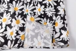 Black Daisy Pattern Shirt | Doyoung - Treasure 17 Black Daisy Pattern Shirt | Doyoung - Treasure -Amped Apparel Black Daisy Pattern Shirt Doyoung Treasure 2 600x400 1