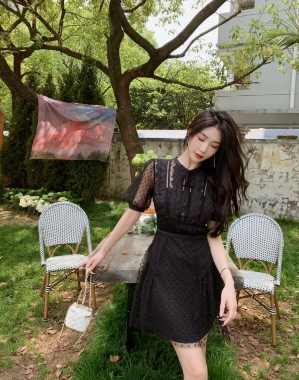 Black Diamond Mesh Doll Dress | Sunny - Girl Generation 8 Black Diamond Mesh Doll Dress | Sunny - Girl Generation - Image 6