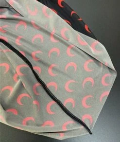 Black Fitted Top With Red Moon Pattern | Karina - Aespa -Amped Apparel Black Fitted Top With Red Moon Pattern Karina Aespa 9 600x710 1