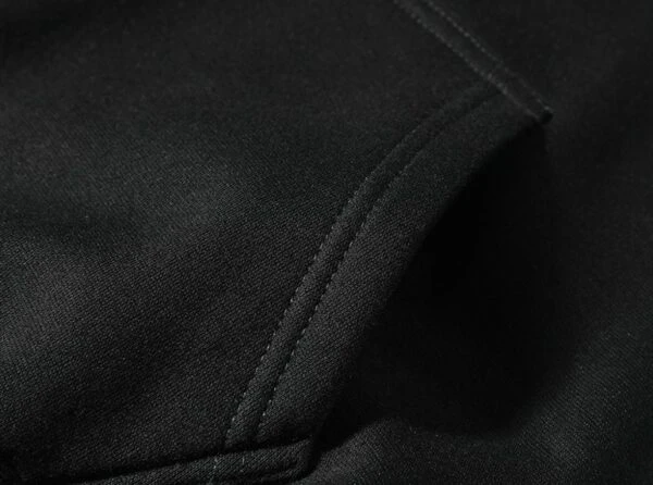 Black Graphic Print Hoodie | Haechan - NCT 5 Black Graphic Print Hoodie | Haechan - NCT - Image 3