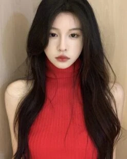 Black Knitted Halter Turtleneck Top | IU -Amped Apparel Black Knitted Halter Turtleneck Top IU 6