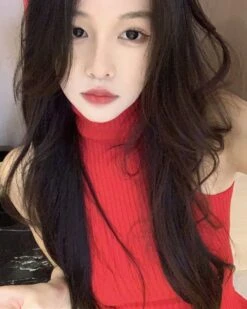 Black Knitted Halter Turtleneck Top | IU -Amped Apparel Black Knitted Halter Turtleneck Top IU 7