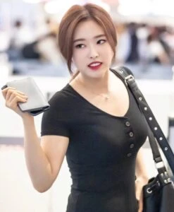 Black Knitted Short-Sleeves Dress | Olivia - Loona -Amped Apparel Black Knitted Short Sleeves Dress Olivia Loona 600x728 1