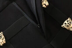 Black Leopard Shorts With Strap | Lisa - BlackPink -Amped Apparel Black Leopard Shorts With Strap Lisa BlackPink 12 600x400 1