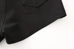 Black Leopard Shorts With Strap | Lisa - BlackPink -Amped Apparel Black Leopard Shorts With Strap Lisa BlackPink 14 600x400 1