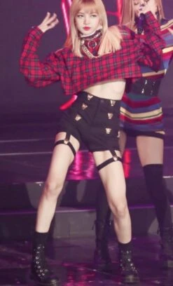 Black Leopard Shorts With Strap | Lisa - BlackPink -Amped Apparel Black Leopard Shorts With Strap Lisa BlackPink 2 e1622612191709 600x991 1