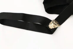 Black Leopard Shorts With Strap | Lisa - BlackPink -Amped Apparel Black Leopard Shorts With Strap Lisa BlackPink 9 600x400 1