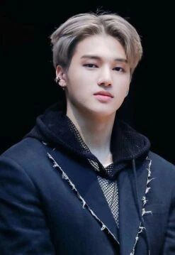 Black Mesh Hoodie | Wooyoung - ATEEZ -Amped Apparel Black Mesh Hoodie Wooyoung ATEEZ 2