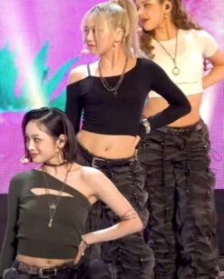 Black Single Strap Asymmetrical Top | Hinata - XG -Amped Apparel Black Single Strap Asymmetrical Top Hinata XG 12 600x746 1