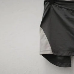 Black Strappy Wrap Skorts | Haerin - NewJeans -Amped Apparel Black Strappy Wrap Skorts Haerin NewJeans 3 600x600 1