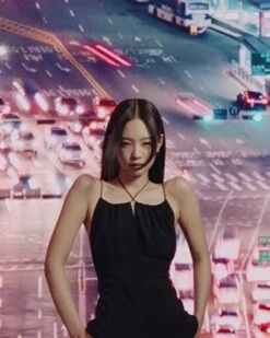 Black Strings Sling Top | Jennie - BlackPink -Amped Apparel Black Strings Sling Top Jennie BlackPink Idol 2