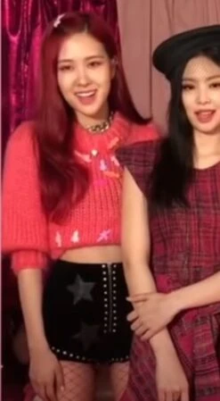 Black Studded Star Shorts | Rose - BlackPink -Amped Apparel Black Studded Star Shorts Rose BlackPink 1