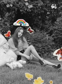 Black Studded Star Shorts | Rose - BlackPink -Amped Apparel Black Studded Star Shorts Rose BlackPink 3