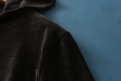 Black Velvet Oversized Hoodie | Giselle - Aespa -Amped Apparel Black Velvet Oversized Hoodie Giselle Aespa 8 600x400 1