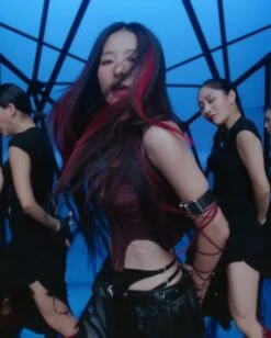 Black Waist Straps Skirt | Seulgi - Red Velvet -Amped Apparel Black Waist Straps Skirt Seulgi Red Velvet inspi 2 600x749 1