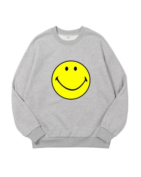 Black Yellow Smiley Sweatshirt | J-Hope - BTS 4 Black Yellow Smiley Sweatshirt | J-Hope - BTS - Image 2