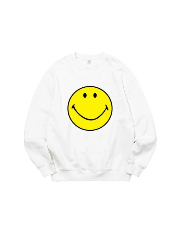 Black Yellow Smiley Sweatshirt | J-Hope - BTS 5 Black Yellow Smiley Sweatshirt | J-Hope - BTS - Image 3