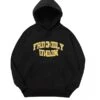Black ‘Friendly Union’ Print Hoodie | Seungmin - Stray Kids -Amped Apparel Black ‘Friendly Union Print Hoodie Seungmin Stray Kids 3 600x771 1