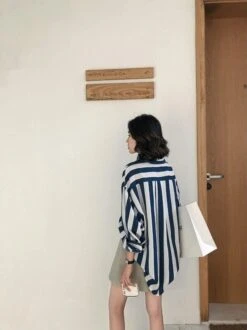 Blue And White Stripes Shirt | Eunwoo - Astro 18 Blue And White Stripes Shirt | Eunwoo - Astro -Amped Apparel Blue And White Stripes Shirt Eunwoo Astro 1 600x802 1