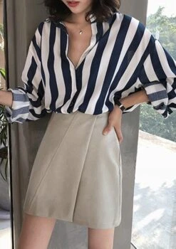 Blue And White Stripes Shirt | Eunwoo - Astro 15 Blue And White Stripes Shirt | Eunwoo - Astro -Amped Apparel Blue And White Stripes Shirt Eunwoo Astro 4