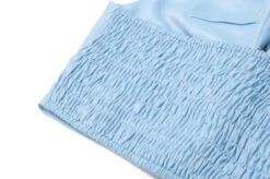 Blue Floral Doll Collar Cropped Top | Jennie - BlackPink -Amped Apparel Blue Floral Doll Collar Cropped Top Jennie BlackPink 8 600x398 1