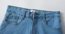Blue Folded Hem Denim Shorts | Minji - NewJeans 10 Blue Folded Hem Denim Shorts | Minji - NewJeans -Amped Apparel Blue Folded Hem Denim Shorts Minji NewJeans 3 600x319 1