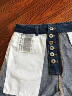 Blue Inverted Denim Shorts | Jinsoul - Loona -Amped Apparel Blue Inverted Denim Shorts Jinsoul Loona 2 600x800 1