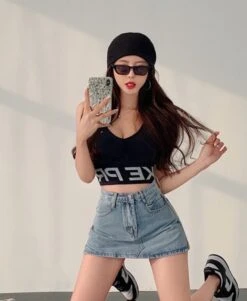 Blue Stitched-Up Crotch Skorts | Tzuyu - Twice -Amped Apparel Blue Stitched Up Crotch Skorts Tzuyu Twice 4 600x731 1