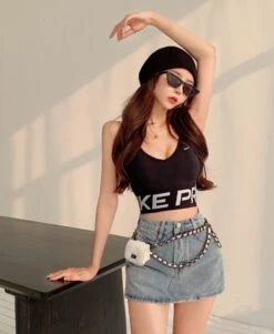 Blue Stitched-Up Crotch Skorts | Tzuyu - Twice -Amped Apparel Blue Stitched Up Crotch Skorts Tzuyu Twice 8 600x731 1