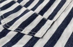 Blue Stripes Denim Shorts | Jisung - NCT -Amped Apparel Blue Stripes Denim Shorts Jisung NCT 3 600x388 1