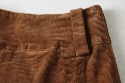Brown Corduroy Pleated Skirt | Wendy - Red Velvet -Amped Apparel Brown Corduroy Pleated Skorts Wendy Red Velvet 5 600x398 1