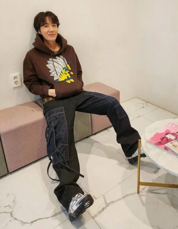 Brown Hornet Hoodie | J-Hope - BTS 13 Brown Hornet Hoodie | J-Hope - BTS - Image 11