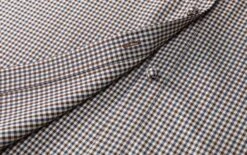 Brown Plaid Bow-Tie Blouse | Jisoo - BlackPink -Amped Apparel Brown Plaid Bow Tie Blouse Jisoo BlackPink 1 600x377 1