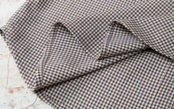 Brown Plaid Bow-Tie Blouse | Jisoo - BlackPink -Amped Apparel Brown Plaid Bow Tie Blouse Jisoo BlackPink 2 600x377 1