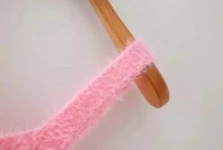 Lilac Fuzzy Knit Crop Top | Chiquita - BabyMonster -Amped Apparel Chiquita BabyMonster Lilac Fuzzy Knit Crop Top 7 600x403 1