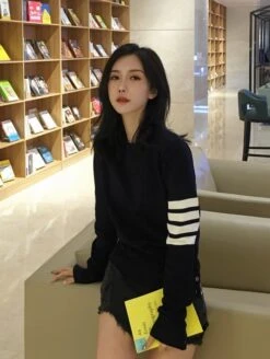 Dark Blue Sweatshirt | BamBam - GOT7 17 Dark Blue Sweatshirt | BamBam - GOT7 -Amped Apparel Dark Blue Sweatshirt BamBam – GOT7 10