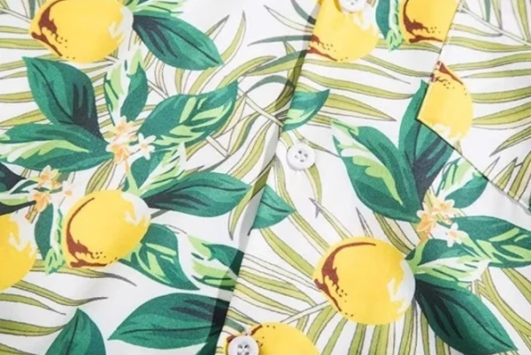 Green And Yellow Lemon Pattern Shirt | Soobin - TXT 5 Green And Yellow Lemon Pattern Shirt | Soobin - TXT - Image 3