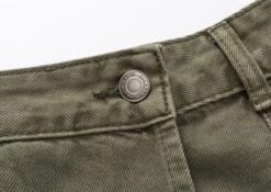 Green Denim Wrap Skort | Yuna - ITZY -Amped Apparel Green Denim Wrap Skort Yuna ITZY 1 600x426 1