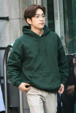 Green Oversized Hoodie | Jinyoung - GOT7 -Amped Apparel Green Oversized Hoodie Jinyoung GOT7 8