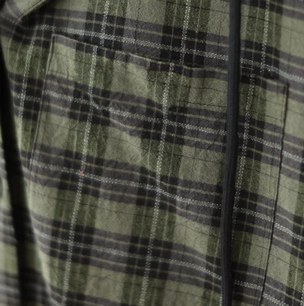 Green Plaid Shirt With Black Hood | Jungkook - BTS 8 Green Plaid Shirt With Black Hood | Jungkook - BTS - Image 6