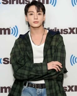 Green Plaid Shirt With Black Hood | Jungkook - BTS 20 Green Plaid Shirt With Black Hood | Jungkook - BTS -Amped Apparel Green Plaid Shirt With Black Hood Jungkook BTS Idol 1 600x749 1