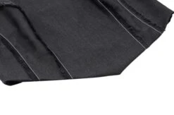 Grey Distressed Tube Crop Top With Neck Strap | Jurin - XG -Amped Apparel Grey Distressed Tube Crop Top With Neck Strap Jurin XG 3 600x397 1