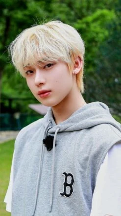 Grey Sleeveless Hoodie | Sunoo - Enhypen -Amped Apparel Grey Sleeveless Hoodie Sunoo Enhypen 5